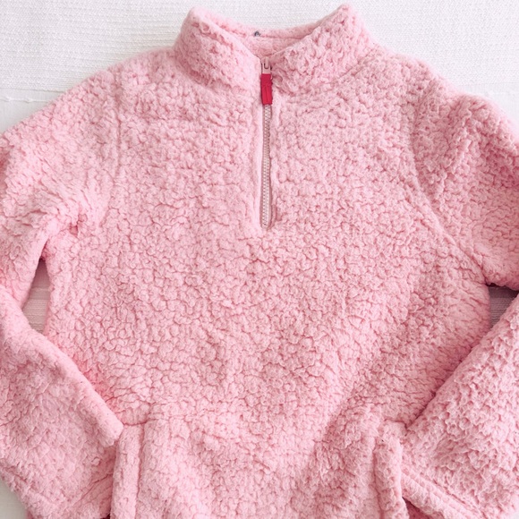 Sherpa Girls Blush Pink Sweater - Picture 2 of 6